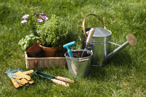 Seasonal garden work carried out with attention to health and safety