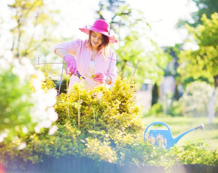 Booking confirmation for a garden maintenance visit